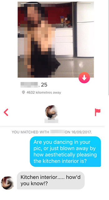 specific openers to send on tinder