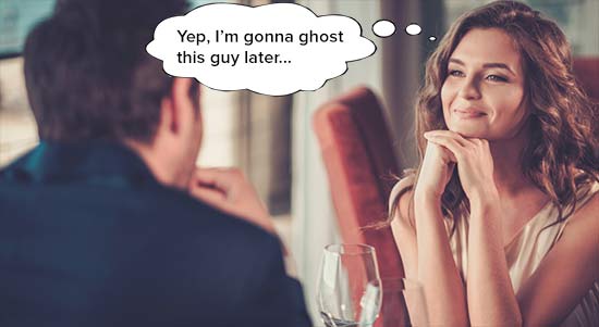 ghosting after the first date