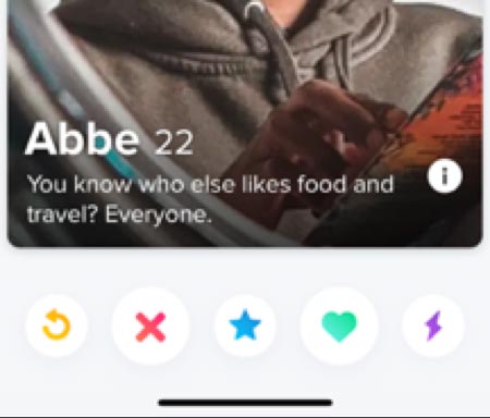 don't post a generic bio on Tinder