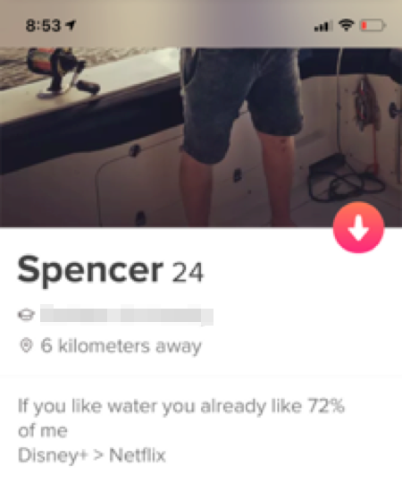 make conversation easy with your Tinder bio