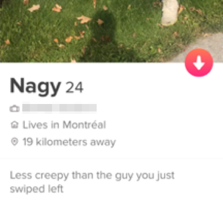 tinder bio examples for guys - challenge her